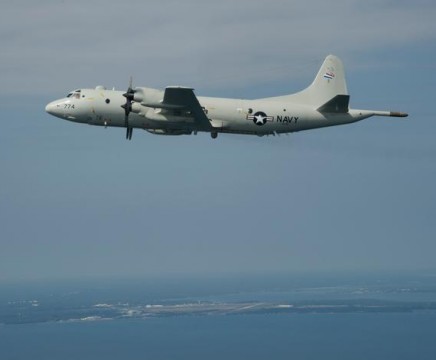 Navy P-3 Orions will be equipped with updated modernized computer technology as part of a technology hardware and software integration lead by Maritime Patrol and Reconnaissance Aircraft (PMA-290) program office. The C4 for ASW program reached IOC on Sept. 27. (Official U.S. Navy photo.)