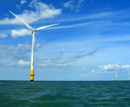 offshore wind turbines
