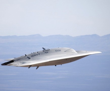 X-47B UCAS-D cruise