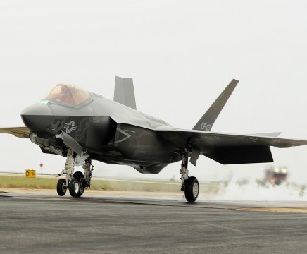 F-35C JSF catapult launch