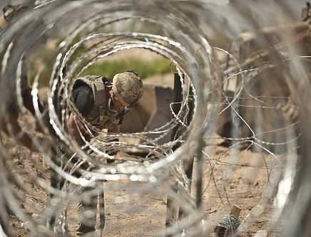 Royal Engineers complete construction of Afghan Local Police station in Helmand capital