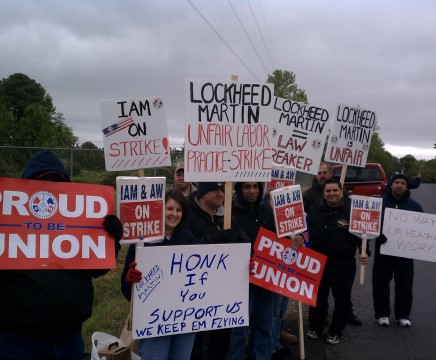 Lockheed strikers
