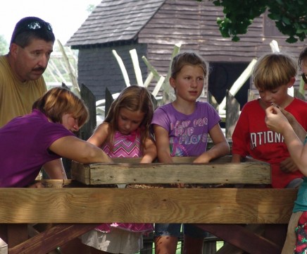 Visitors find bits of the past at HSMC during Archaeology Weekend 2