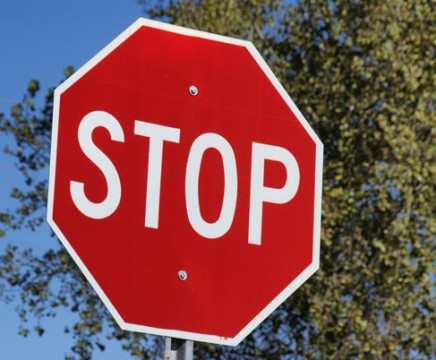 stop sign
