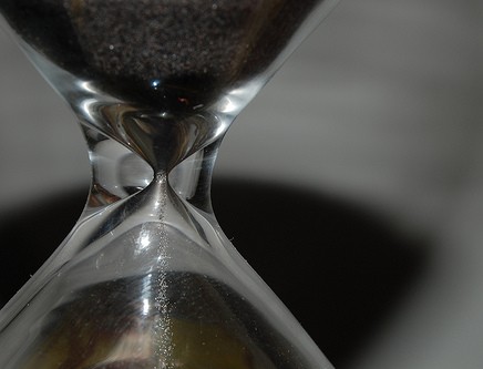 hourglass sand