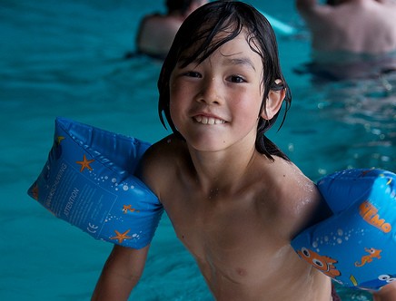 water wings floaties