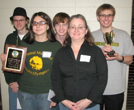 Great Mills 2013 Computer Bowl team