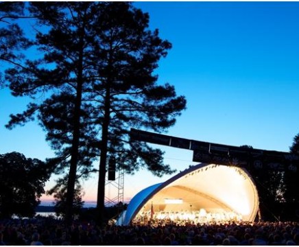 River Concert at night