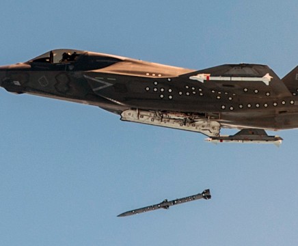 F-35B JSF AIM-120 release