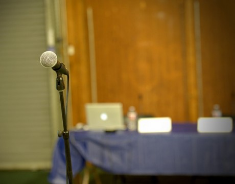 public hearing microphone