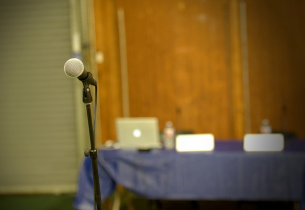 public hearing microphone