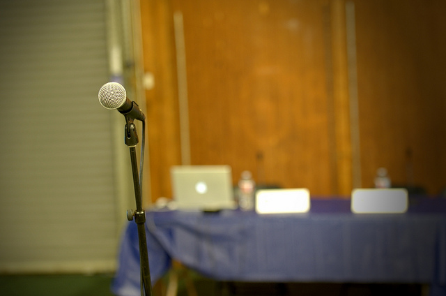 public hearing microphone