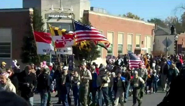 Leonardtown Veterans Day Parade 2011