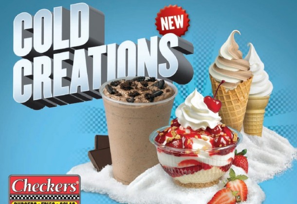 Image result for checkers ice cream menu