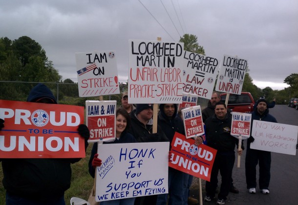 Lockheed strikers