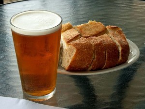 beer and bread