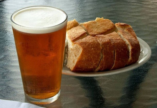 beer and bread