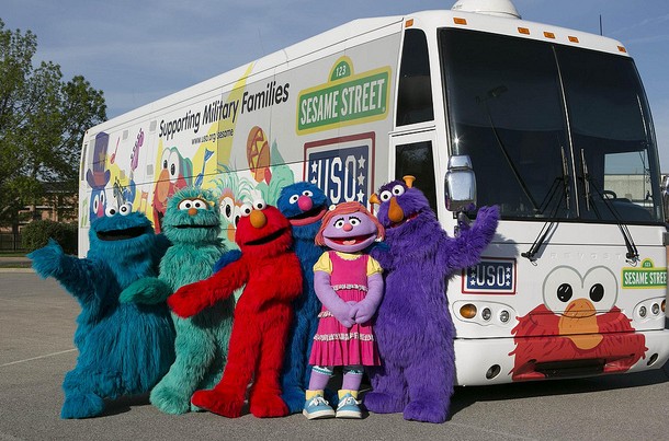 Sesame Street USO Pax River