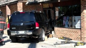 SUV Crashes Into International Beverage