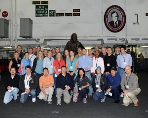 NAVAIR future leaders Bush tour