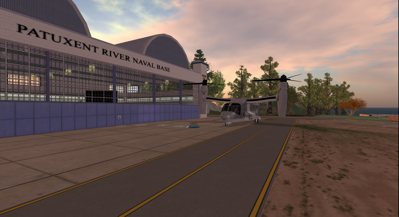 NAWC Second Life Hangar 2