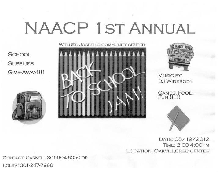 NAACP school supplies