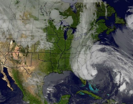 Hurricane Sandy NASA
