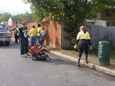 Three Oaks Colony Square Cleanup