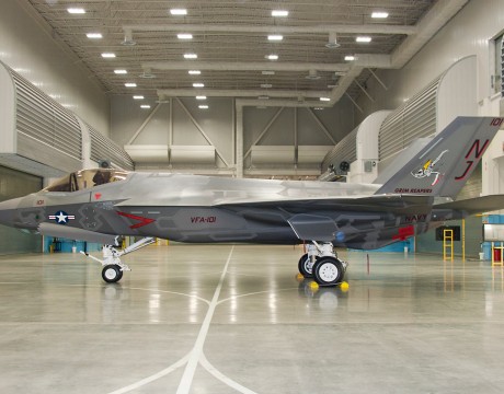 F-35C JSF first trainer