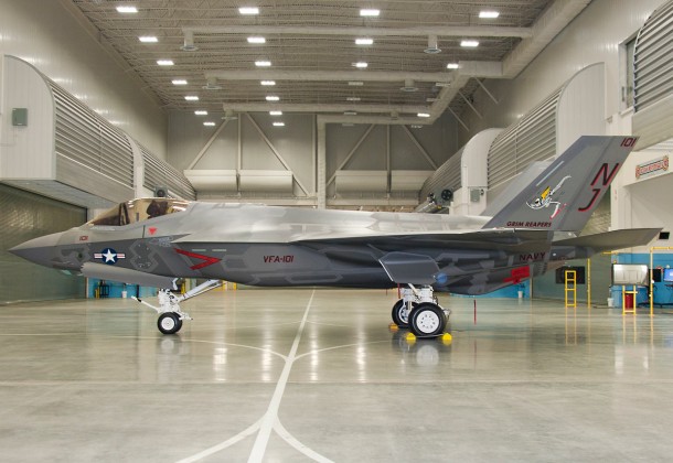 F-35C JSF first trainer
