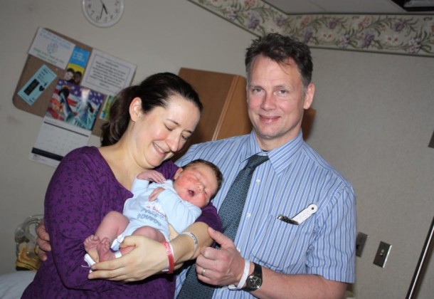 MedStar St. Mary's Hospital first baby 2013