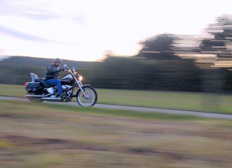 motorcycle rider motion