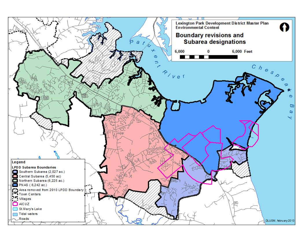 2013 LP plan map - The Lexington Park Leader