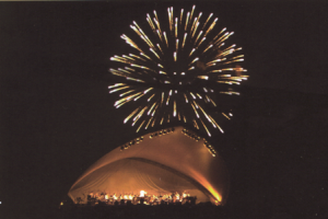 Fireworks at River Concert