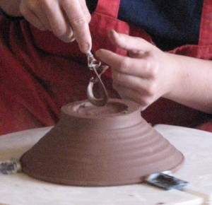 pottery close-up