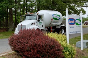 propane truck & sign