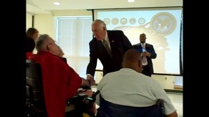 Steny Hoyer Opens Veterans Stand Down in So MD 0 00 48-12