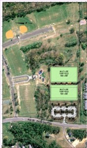 Concept plan for improvements to Lancaster Park 