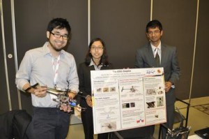 The University of Maryland Dolfins win the 2014 MAV student competition.