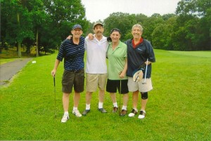 Jack Gelrud's sons attended the tournament-Gary Gelrud, Paul Gelrud, Steve Gelrud, and Lou Gelrud