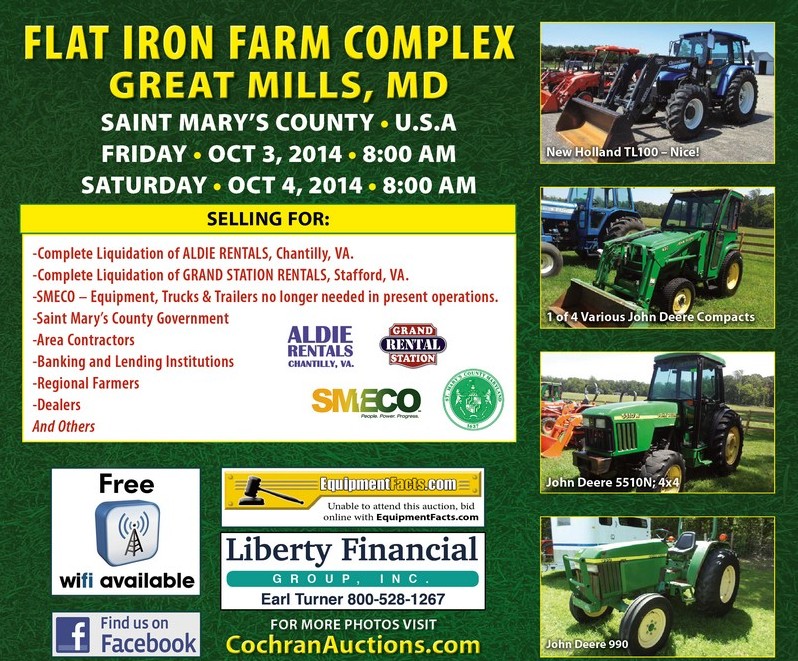 auction tractor cropped The Lexington Park Leader