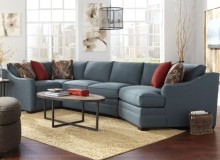 Raley's blue sectional