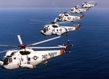 Sea-King helicopter