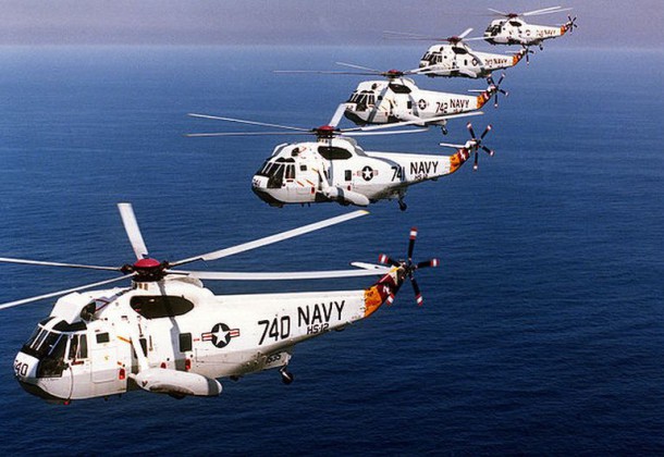 Sea-King helicopter