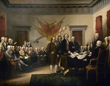 John Trumbull's Declaration of Independence, July 4, 1776