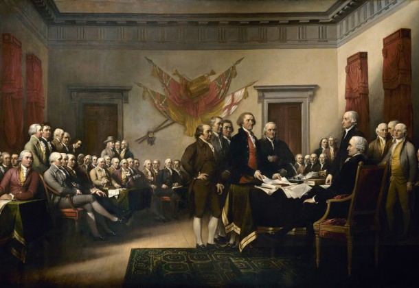 John Trumbull's Declaration of Independence, July 4, 1776