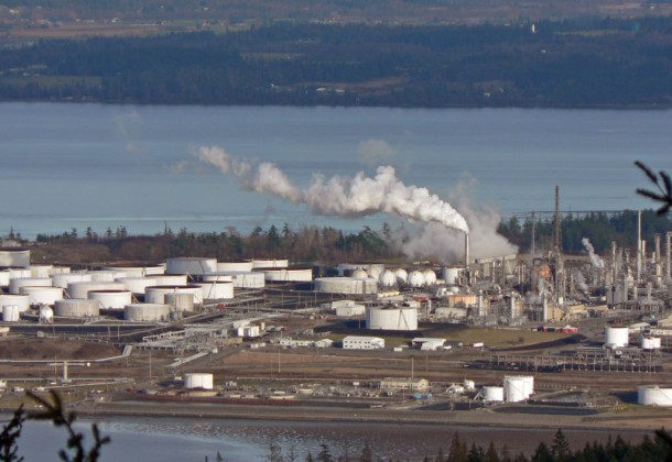 oil refinery