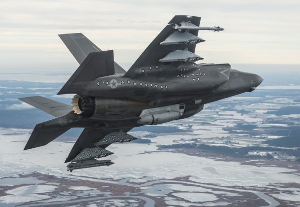 F-35's Gun Pod Trials Completed