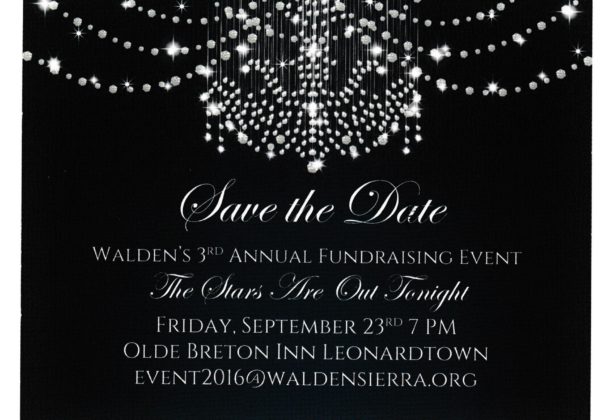 Walden Sierra fundraiser 2016