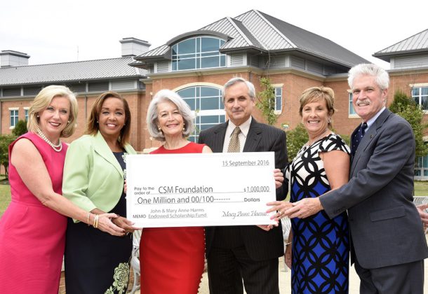 CSM Harms Donation $1 million gift